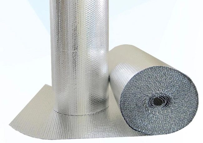 Quality inspection of aluminium foil bubble insulation