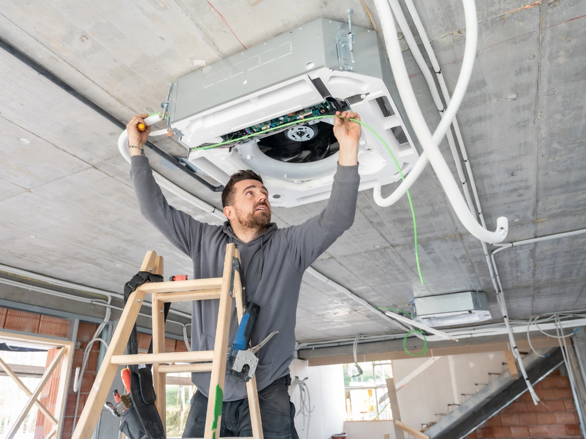 Aluminium foil bubble insulation for walls, ceilings and HVAC ducts