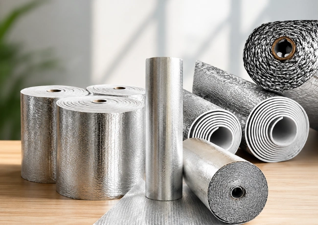 MaruCool reflective insulation rolls ready for dispatch